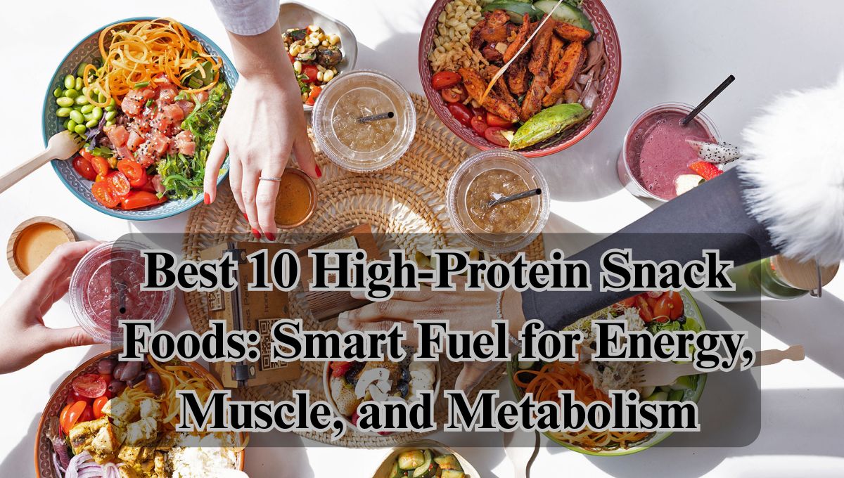 Best 10 High-Protein Snack Foods