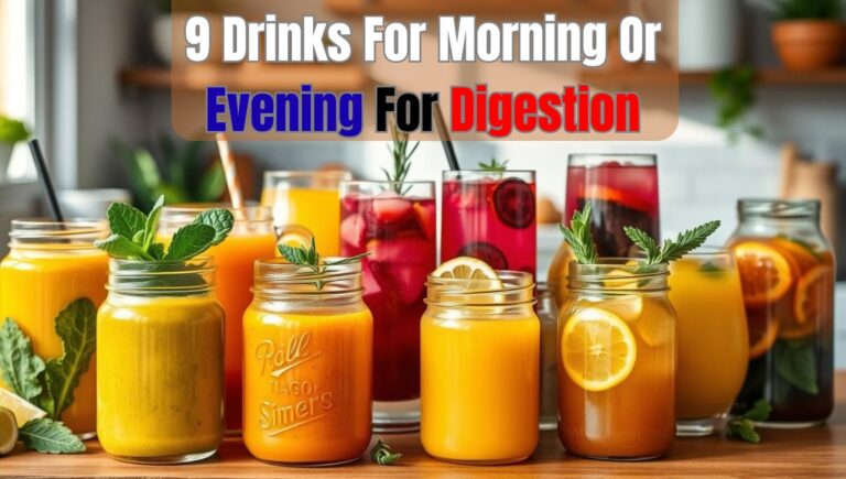 9 Drinks For Morning Or Evening For Digestion