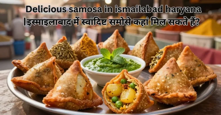 Delicious samosa in ismailabad haryana
