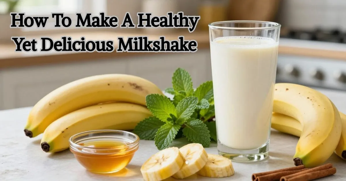 Healthy Swadisht Banana Milkshake kaise Banaye